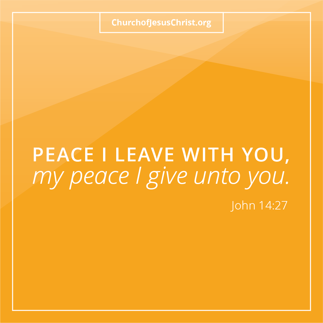 Peace I Leave With You