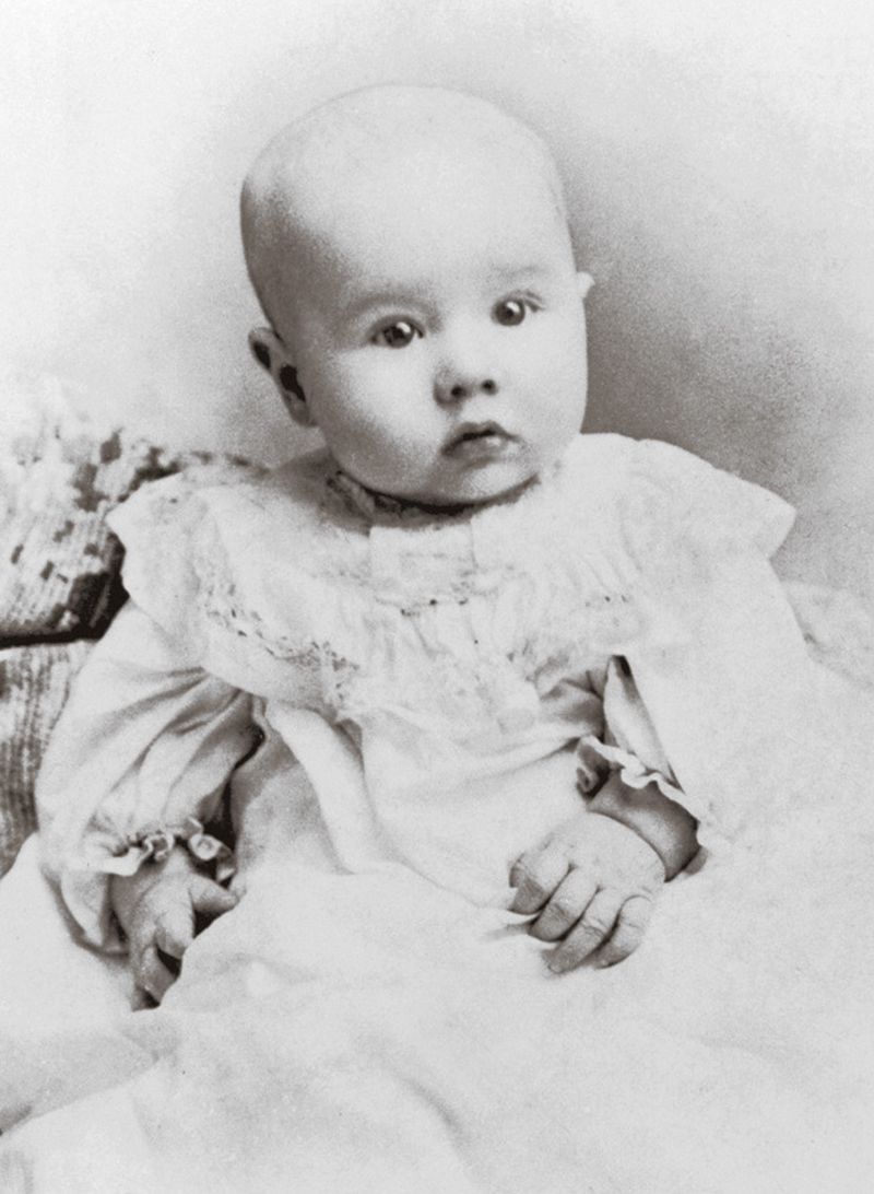 Ezra Taft Benson As A Baby