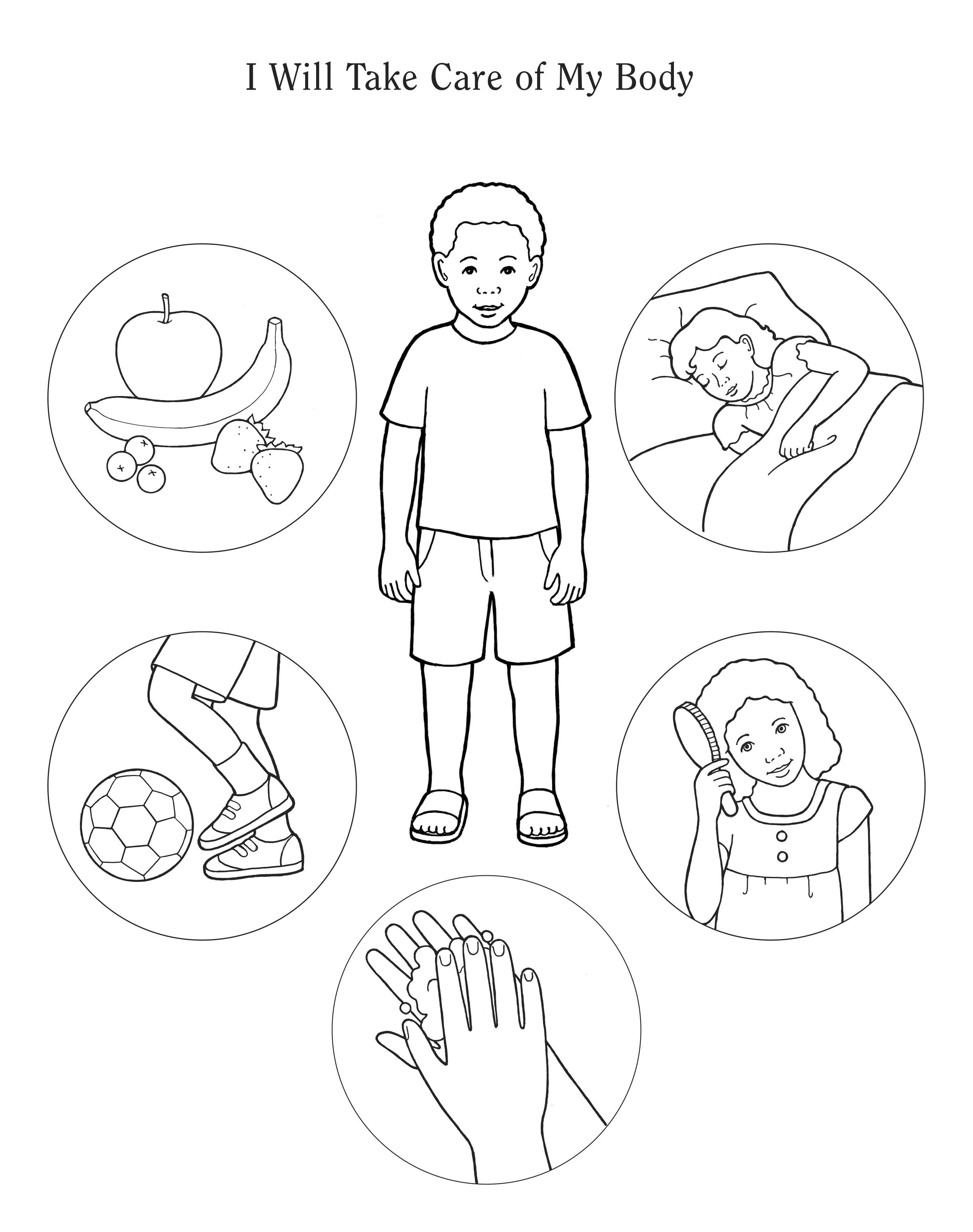 Nursery Manual Page 47 I Will Take Care Of My Body
