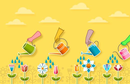 tungkulin sa sarili clipart flower