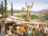 Noah's preaching scorned