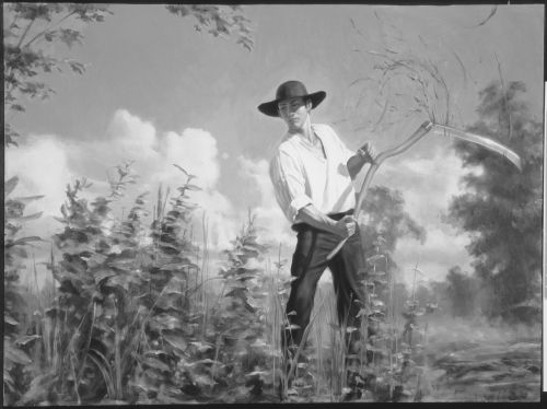 Hyrum Smith Clearing Land