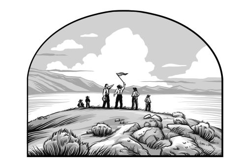 Saints V2 illustration - Ensign Peak
