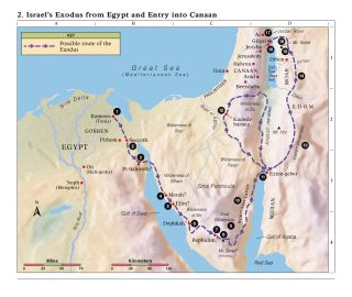 Old Testament Bible Map