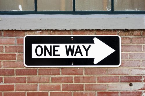 One-Way Sign