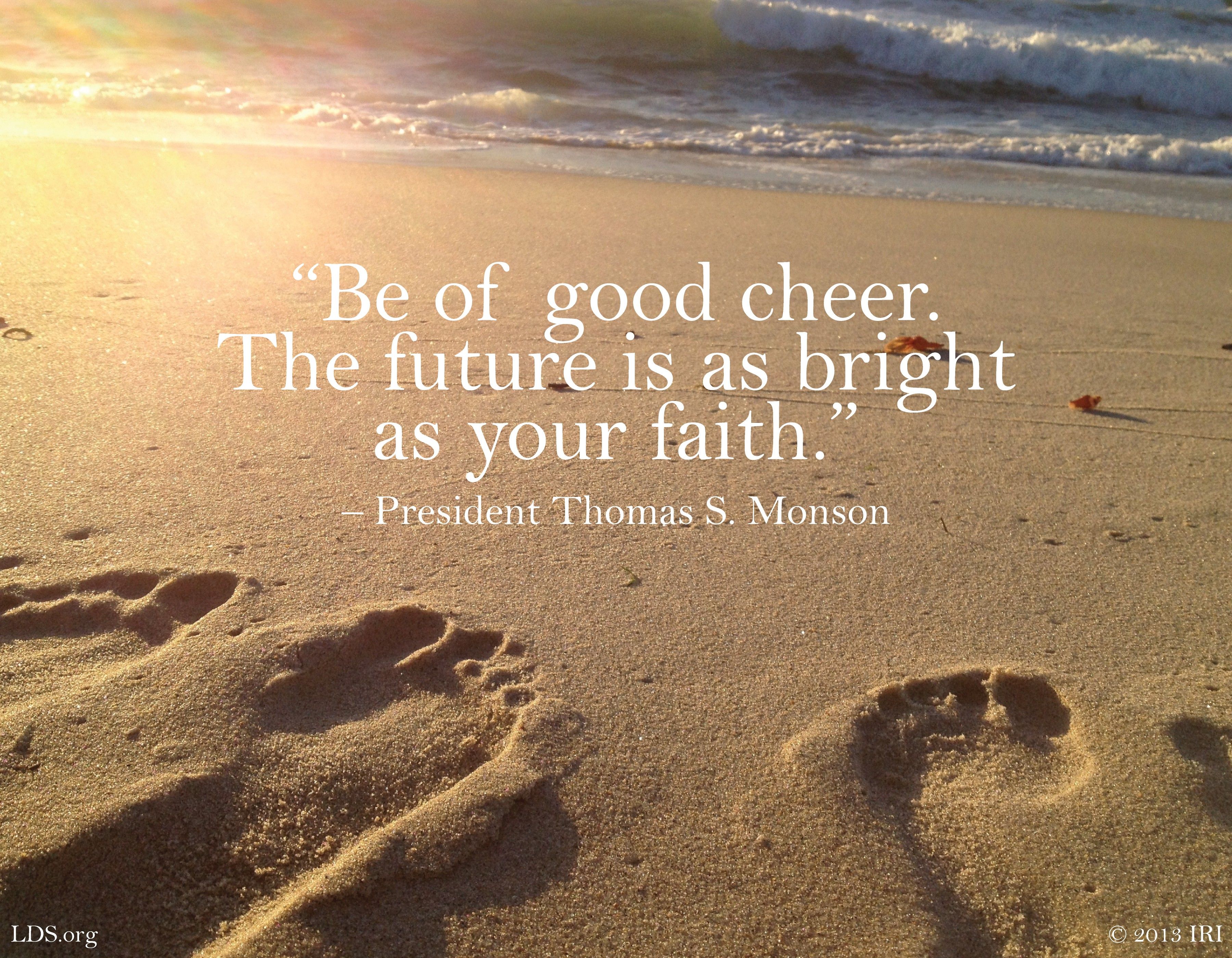 Be Of Good Cheer