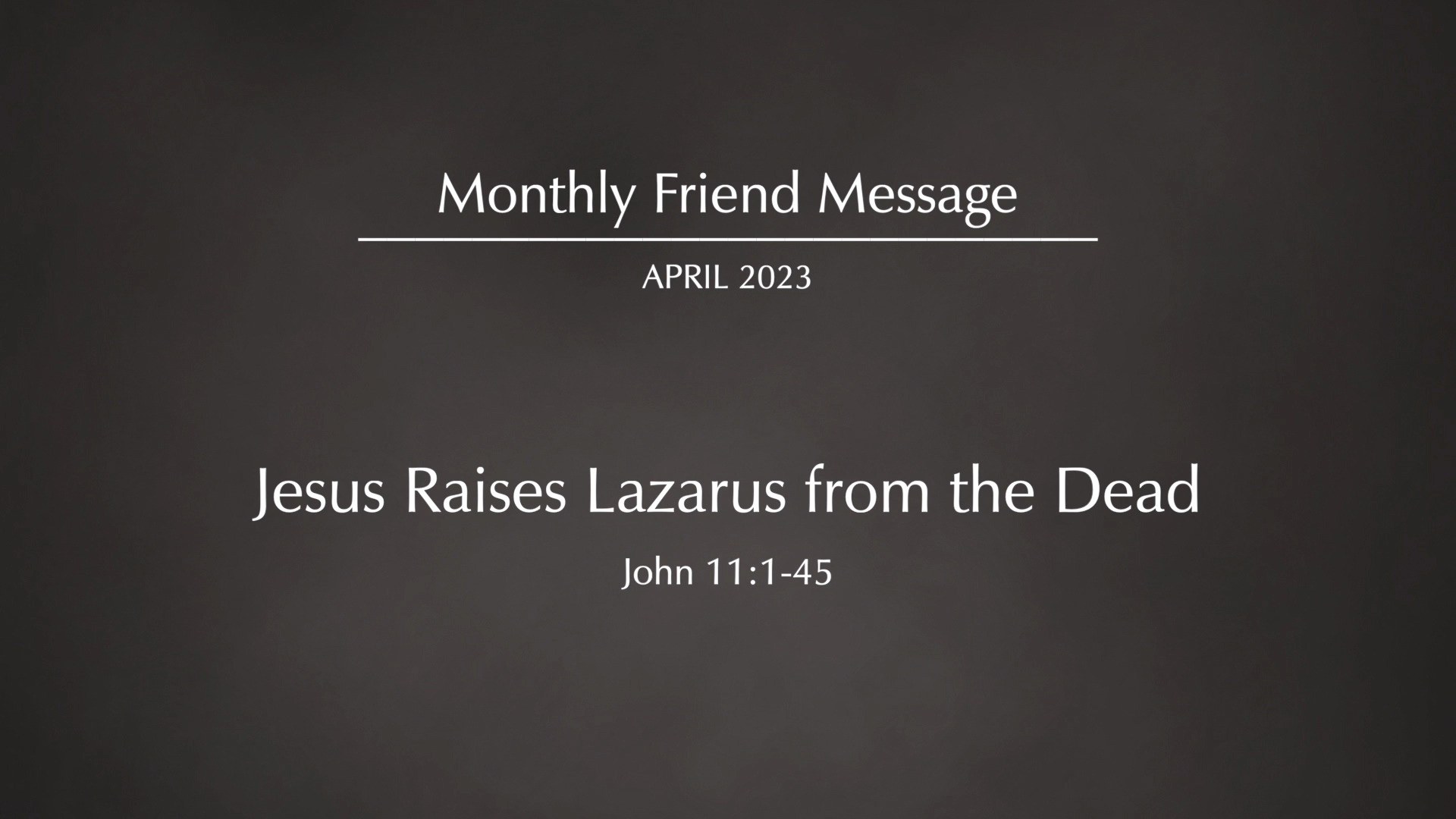 Jesus Raises Lazarus From The Dead Jesus Raises Lazarus From The Dead