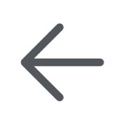 Back icon for use as a navigation button in the Gospel Library App.