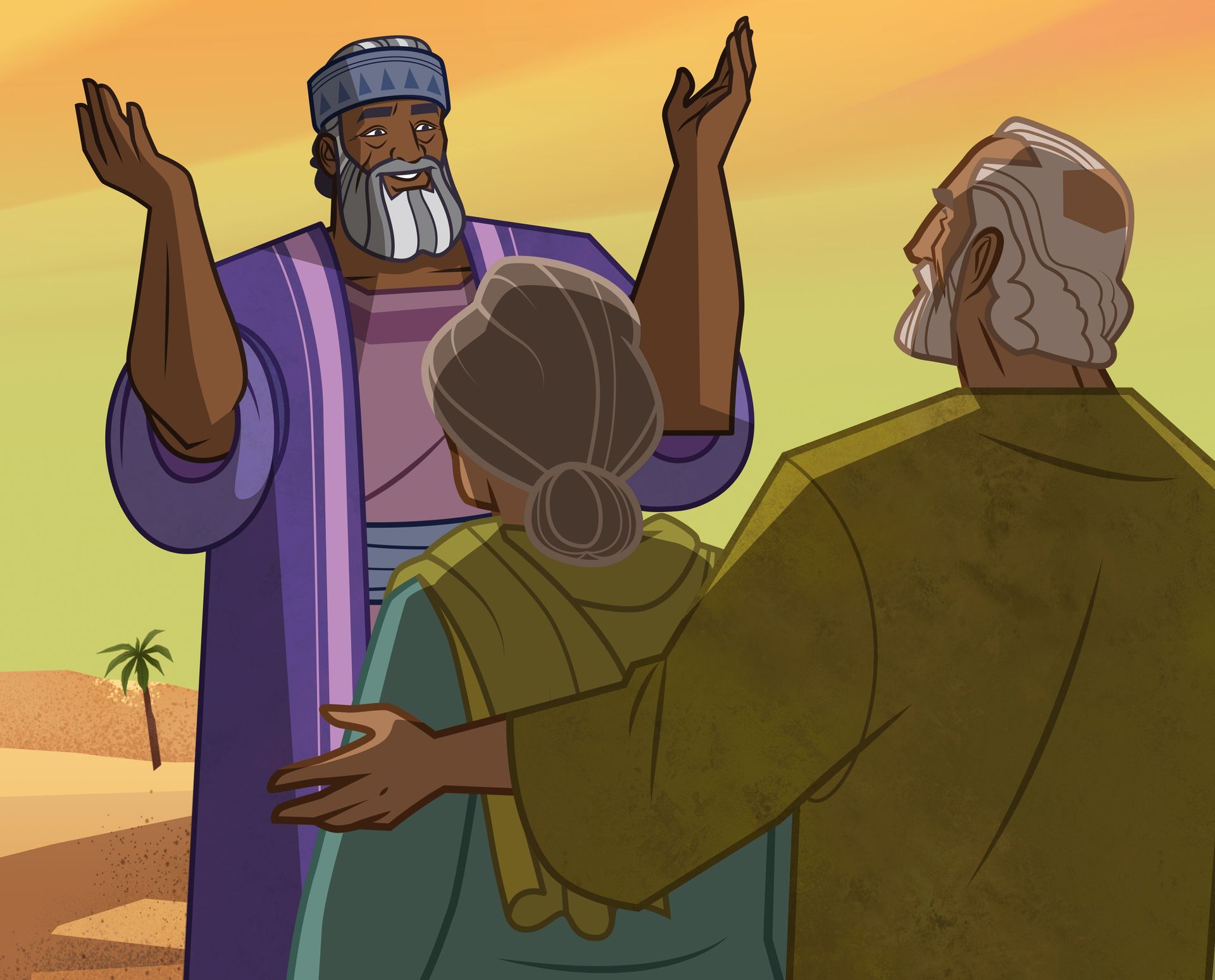 Relatos del antiguo testamento abraham y sara