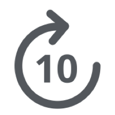 Forward icon for use as a navigation button in the Gospel Library App.