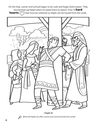 Scripture Stories Coloring Book: Book of Mormon