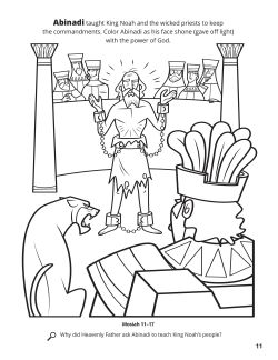 Scripture Stories Coloring Book: Book of Mormon