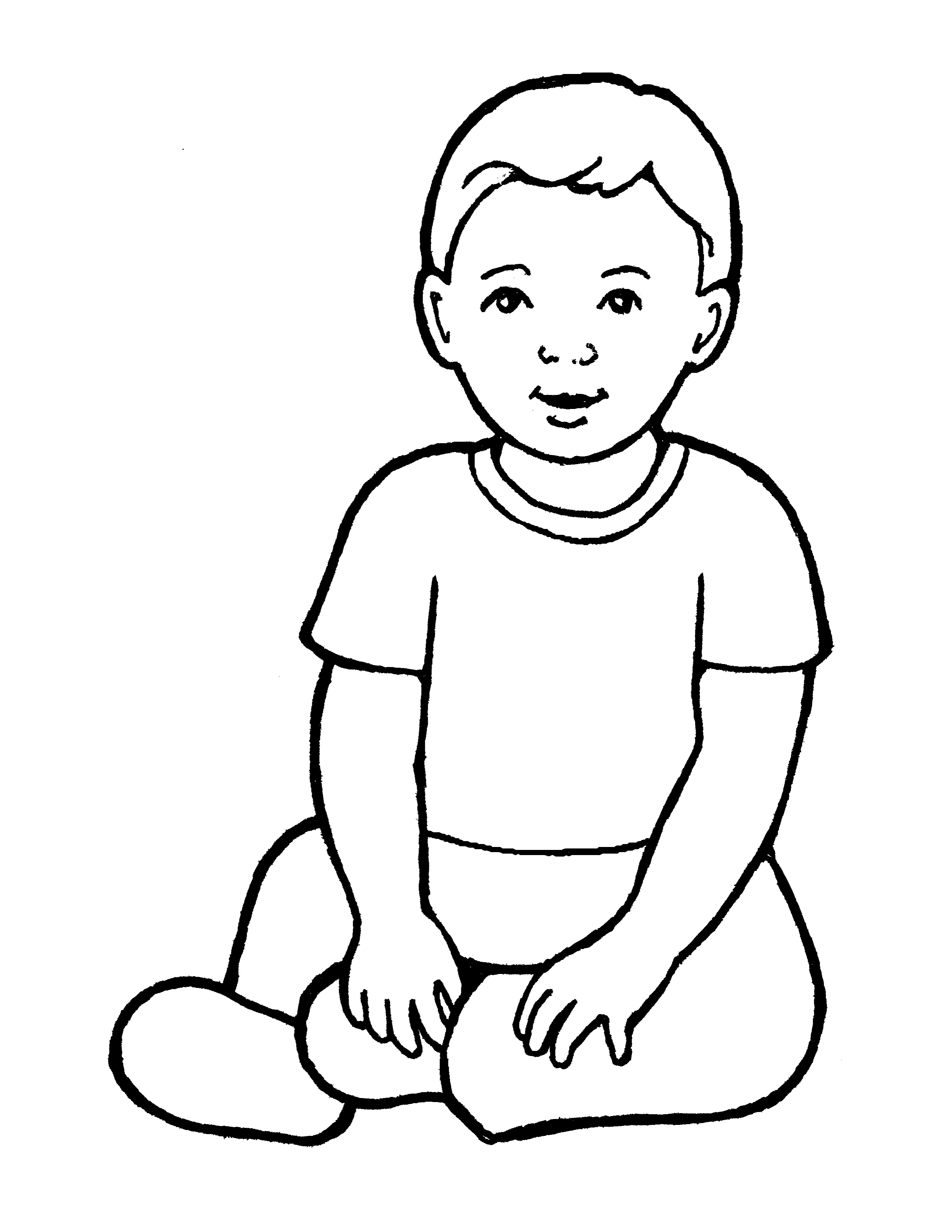 Baby Boy Drawing by mariealessandra  DragoArt