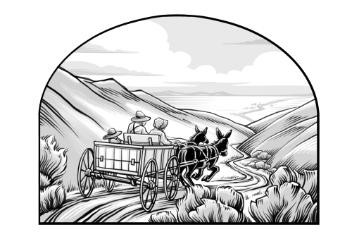 Saints V2 illustration - Mule Cart