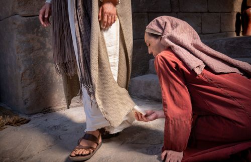 Jesus Heals a Woman