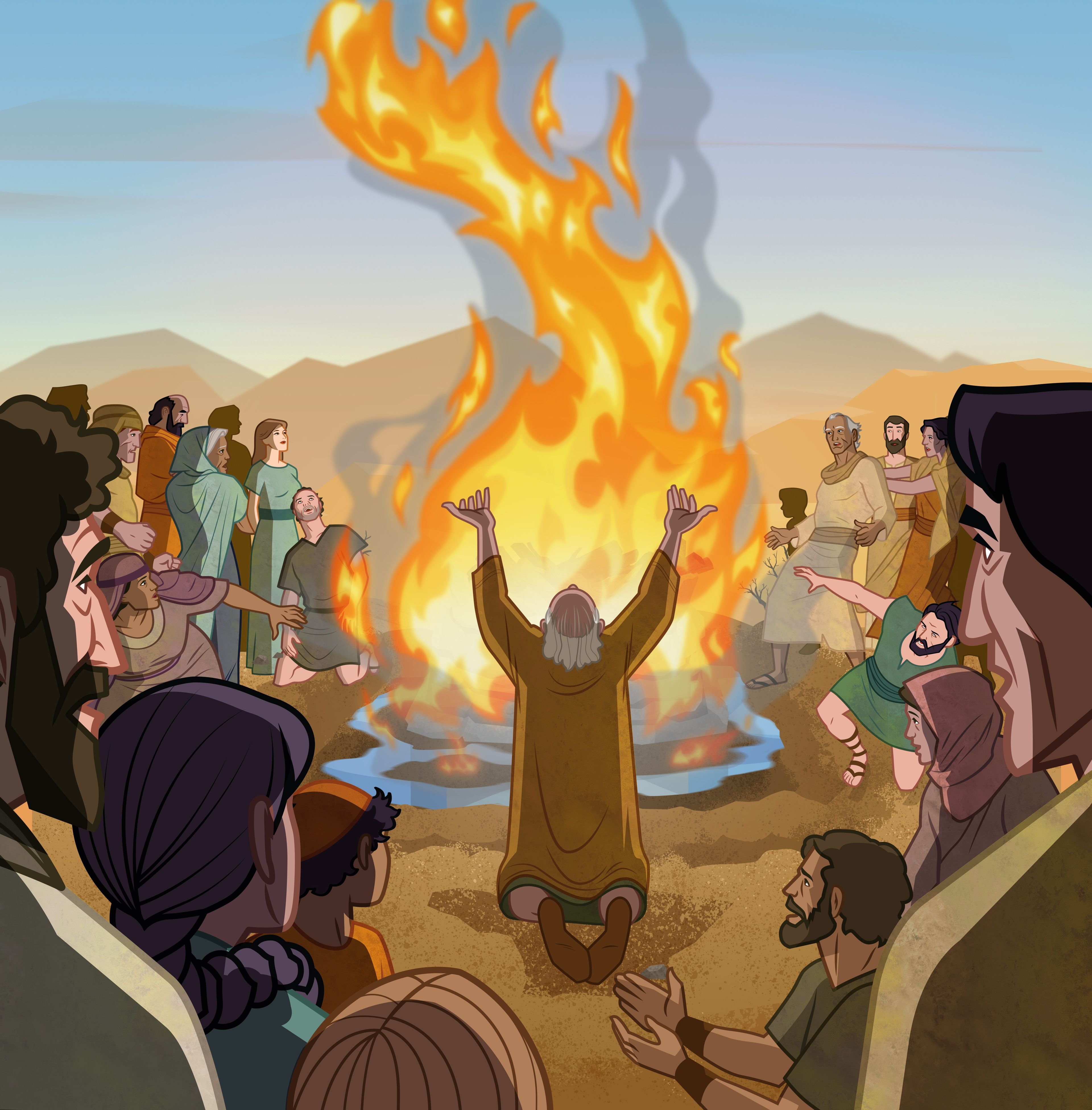 Old Testament Stories: Elijah and the Priests of Baal