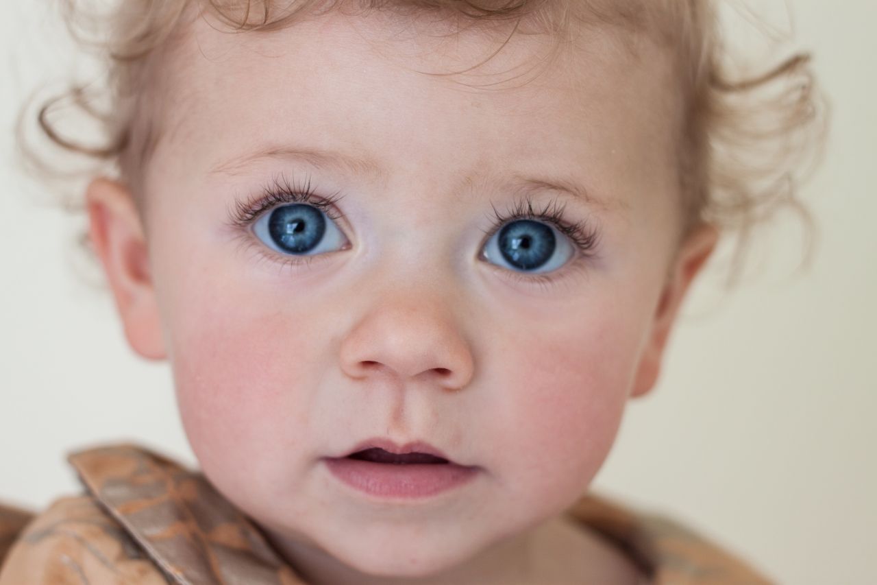 Toddler with Curls