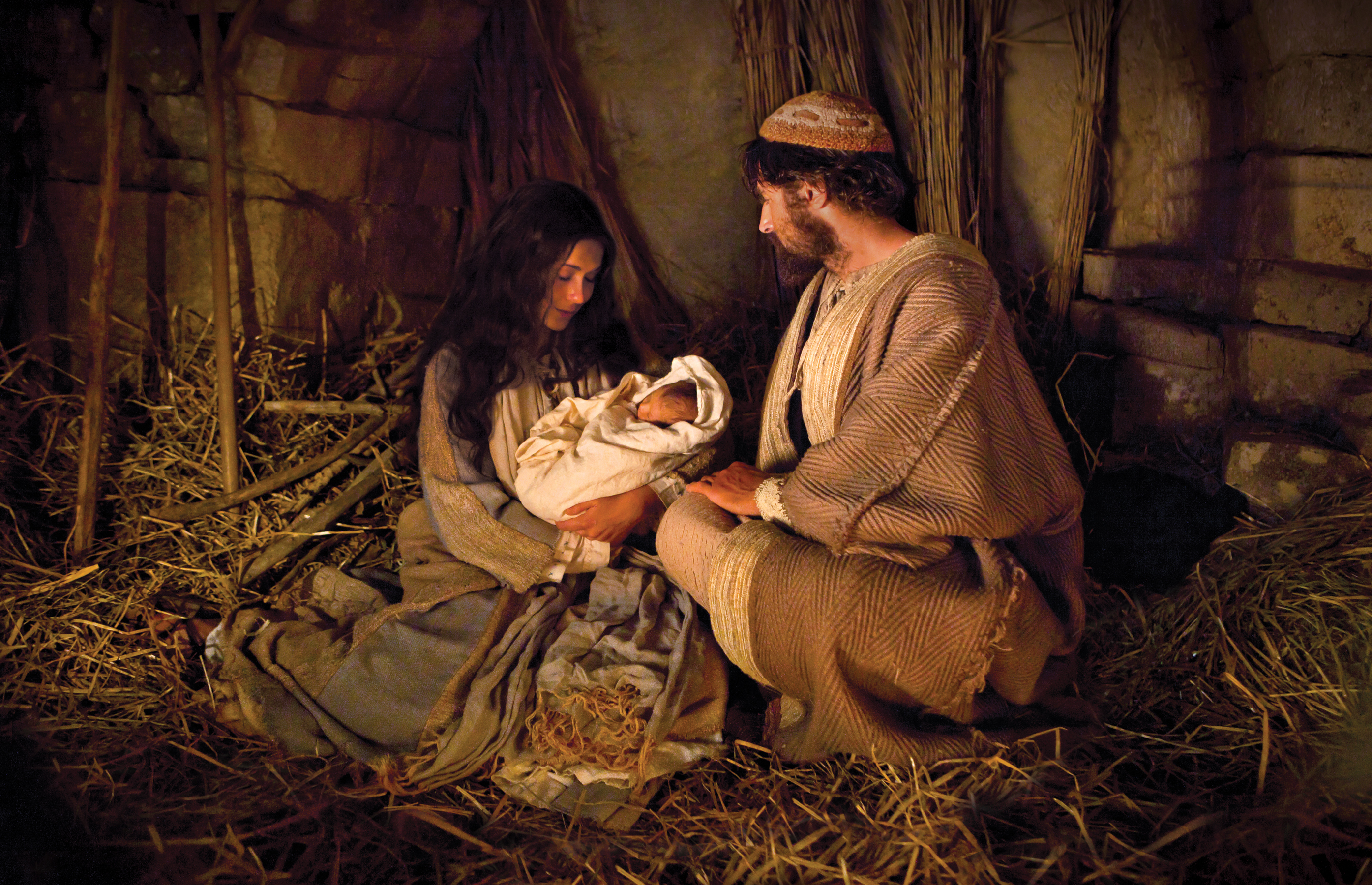 Lucas 2:8–18, La sagrada familia