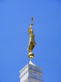 Angel Moroni Statues