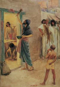 The First Passover, by William Henry Margetson