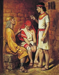 Joseph Interprets the Pharaoh's Servants Dreams