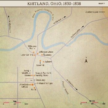 Church History Maps: Kirtland, Ohio, 1830-1838
