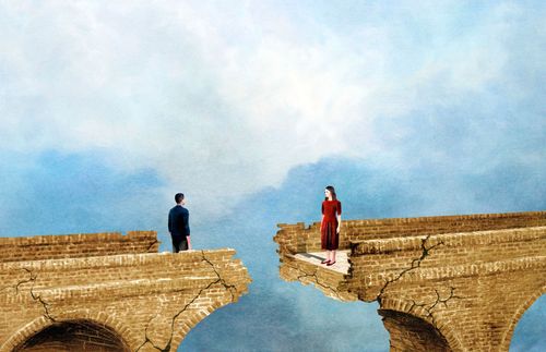 Navigating Difficulties in Relationships (Broken Bridge)