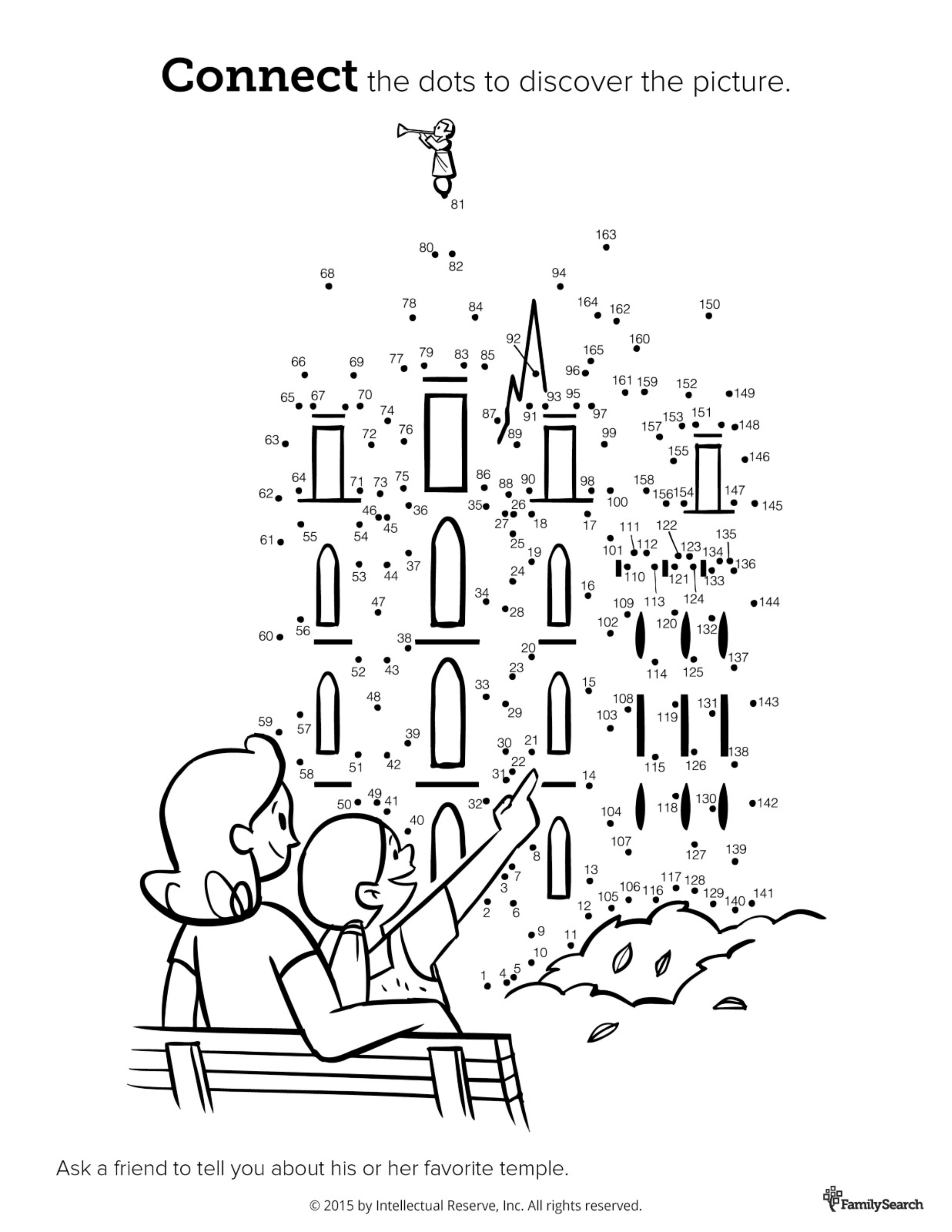 coloring dot to dot pages