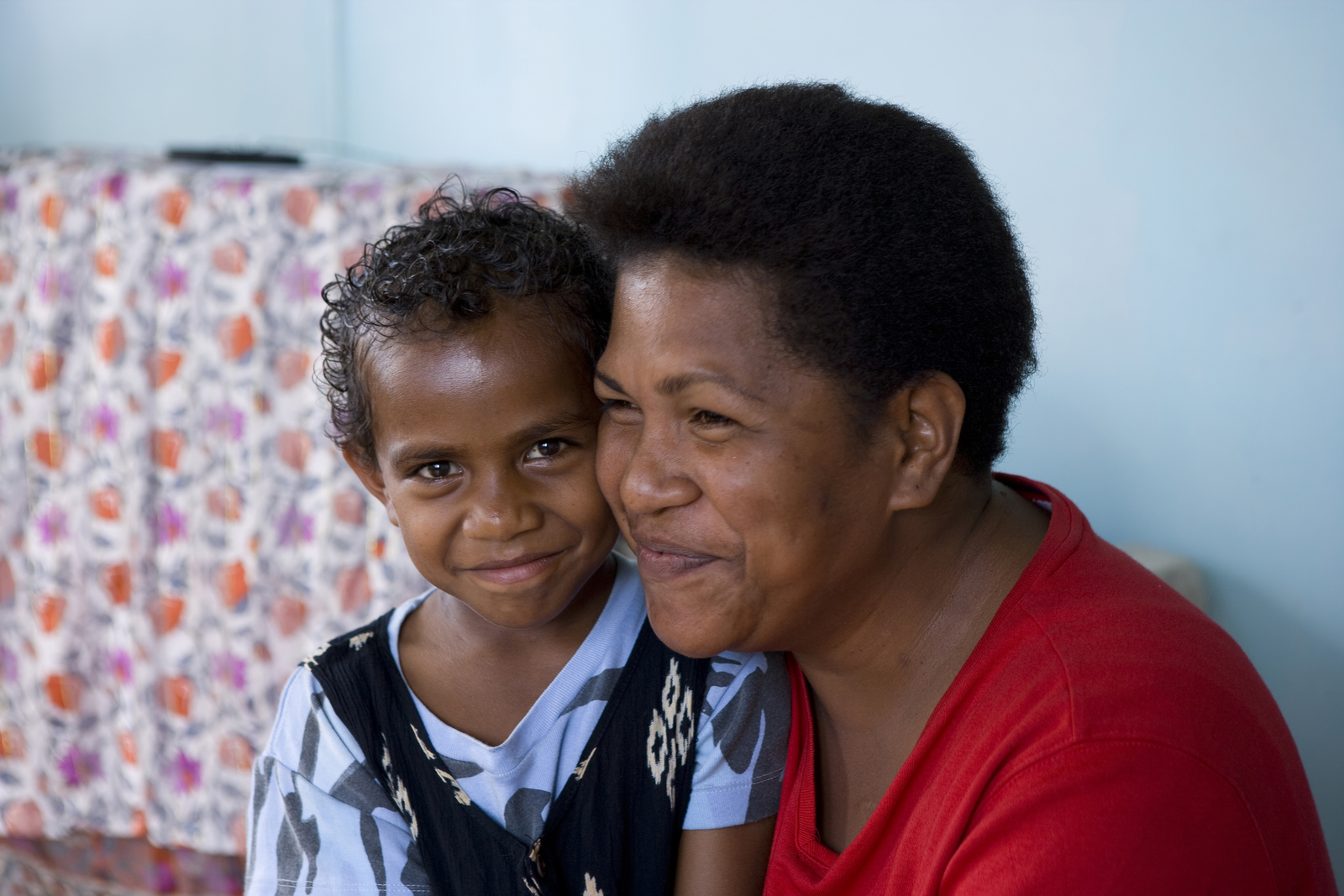 Mother and Daughter in Fiji