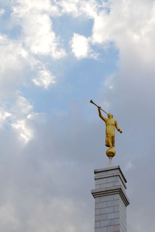 Angel Moroni Statues