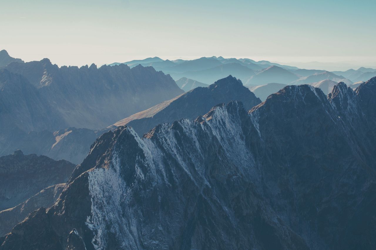 A mountain top showing the hand of God in all things