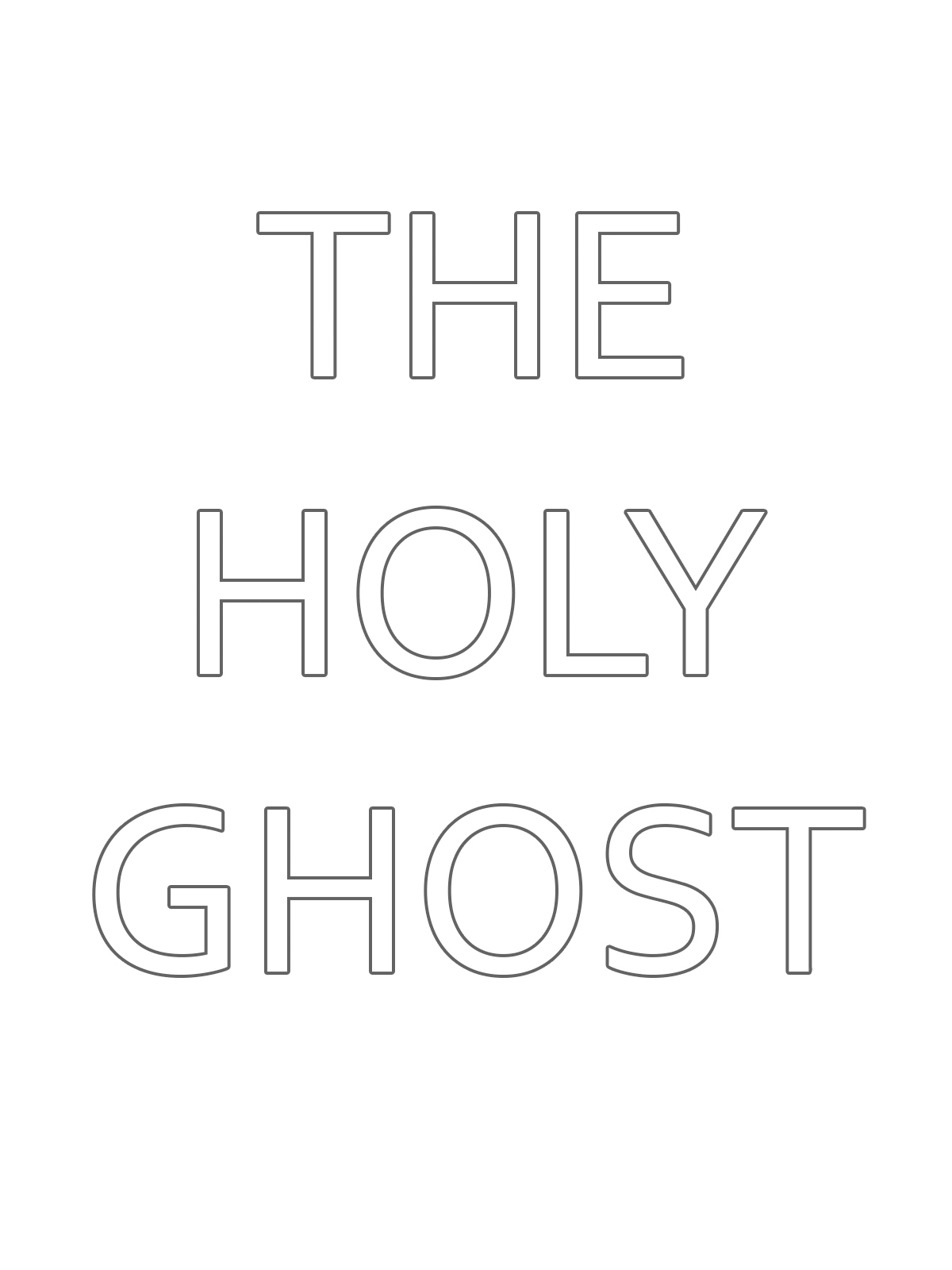 An illustration of the Holy Ghost.