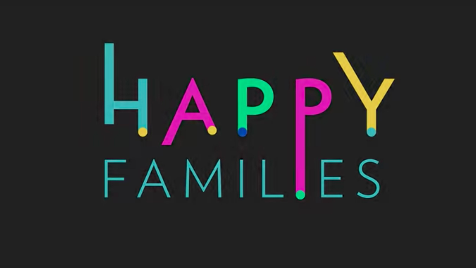 Happy Families Title Slate