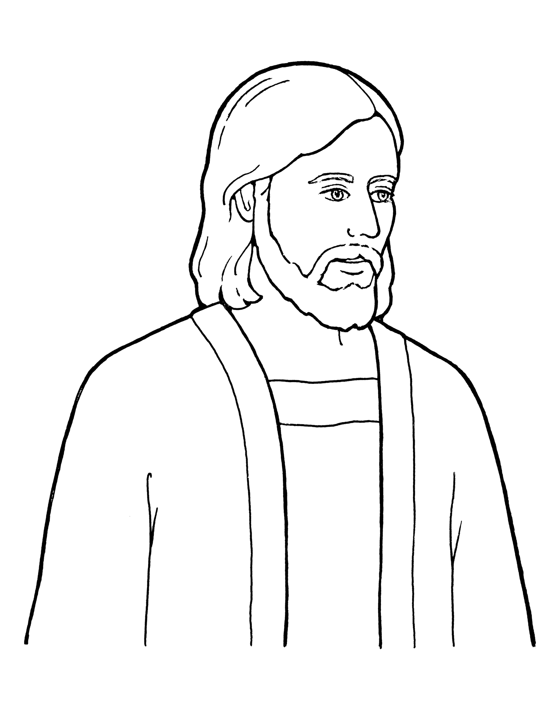 How to Draw Jesus Face  Really Easy Drawing Tutorial