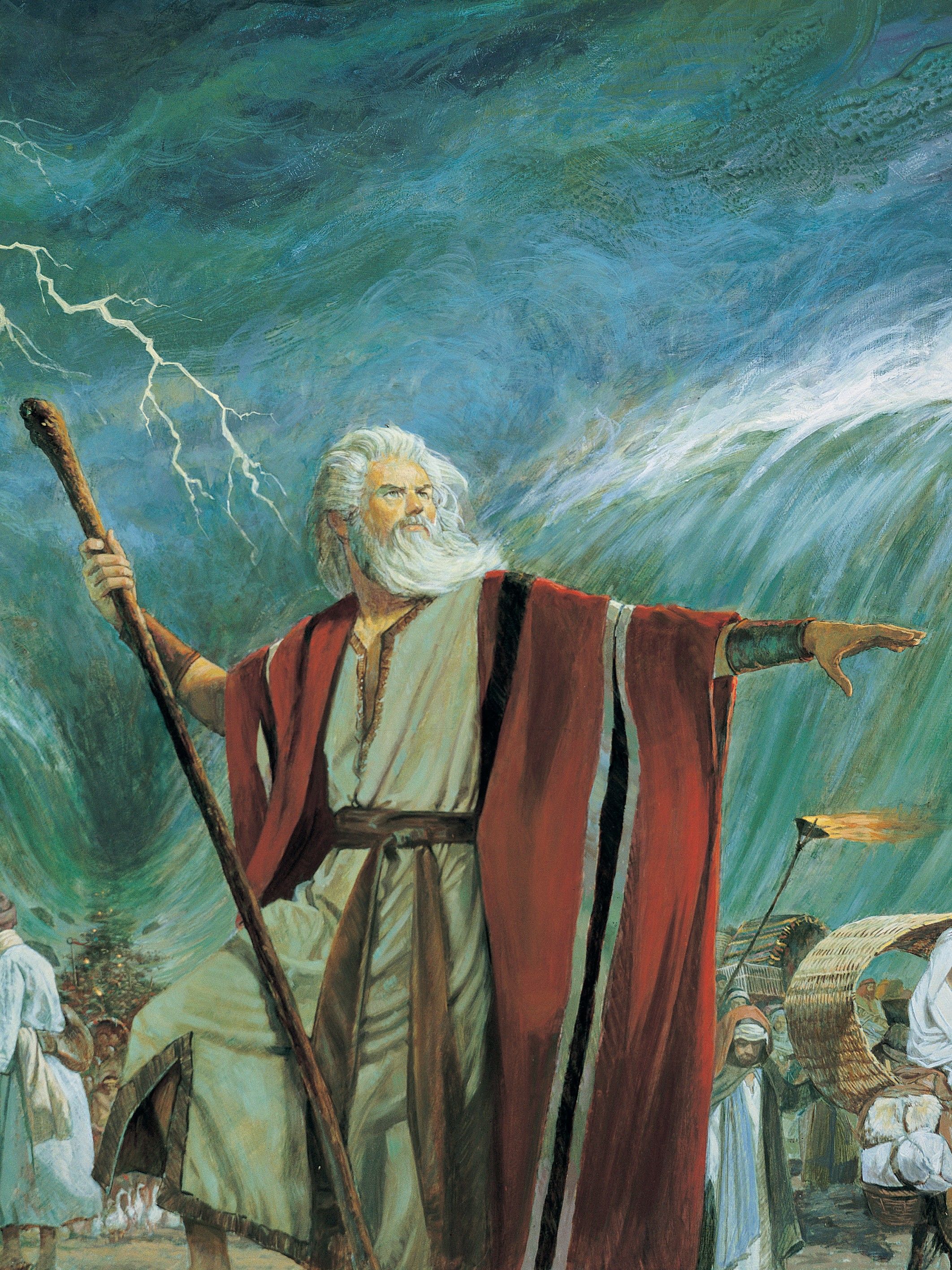 Moses Parting Red Sea Barrett 