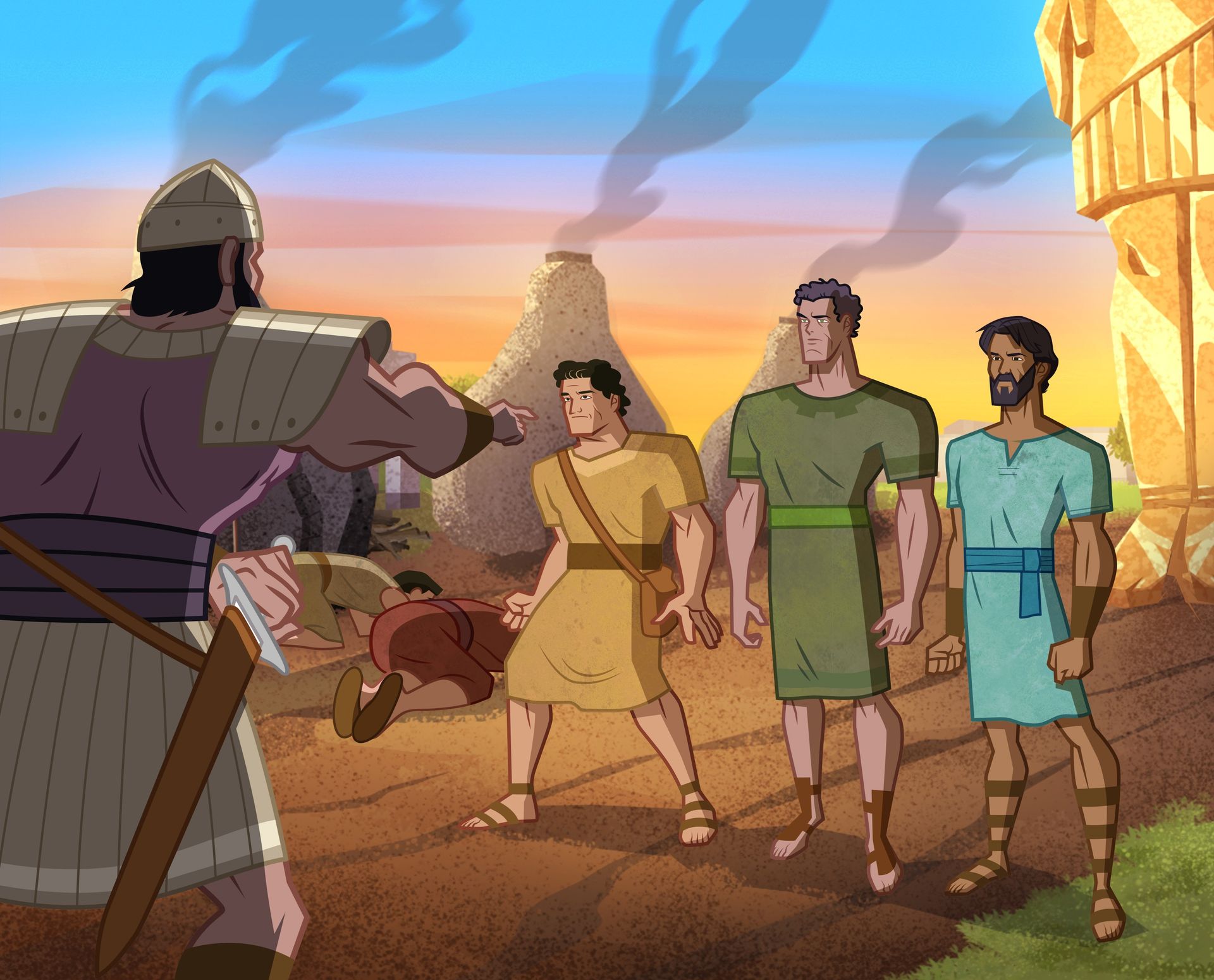 Old Testament Stories Shadrach, Meshach, and Abednego