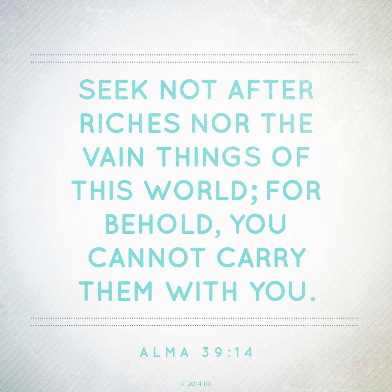 seek-not-after-riches-of-this-world