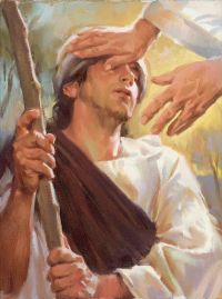 Christ Healing a Blind Man
