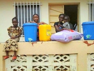Ebola aid given in West Africa