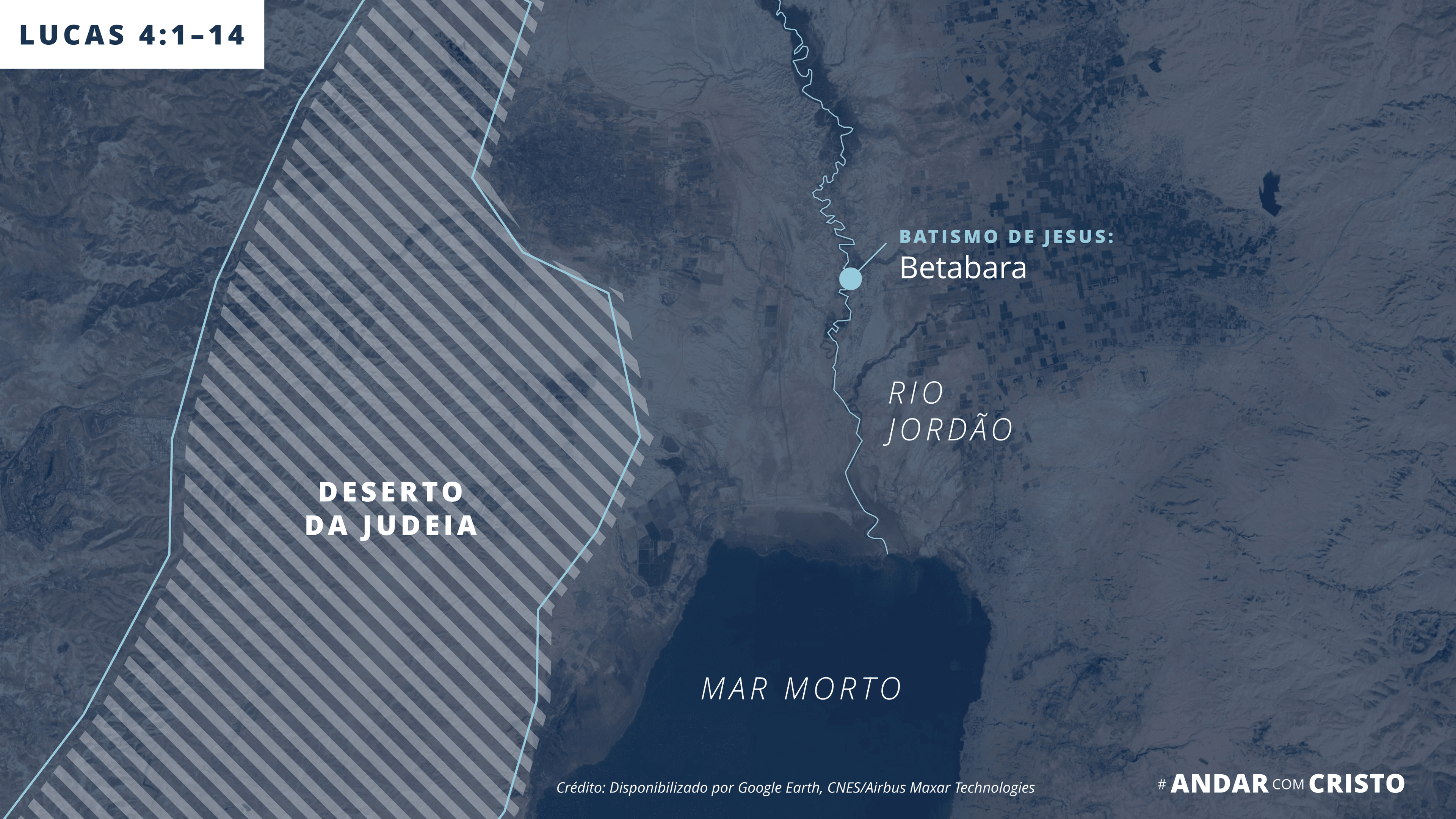 Mapa da Terra Santa