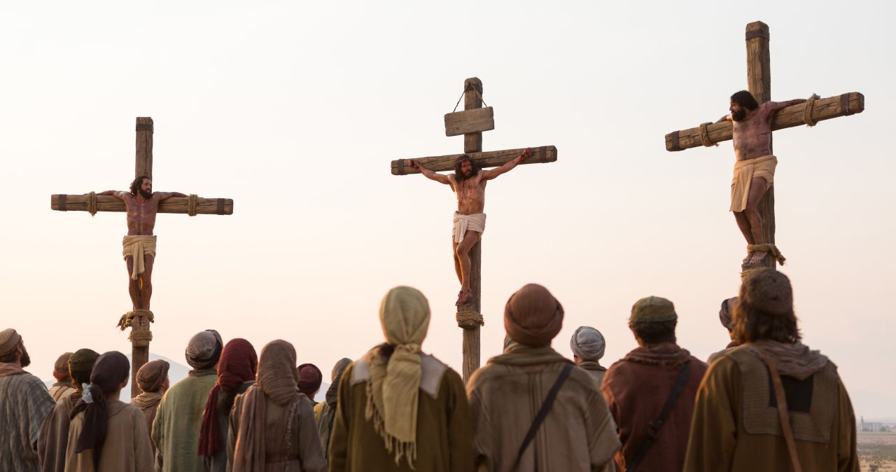 Jesus am Kreuz
