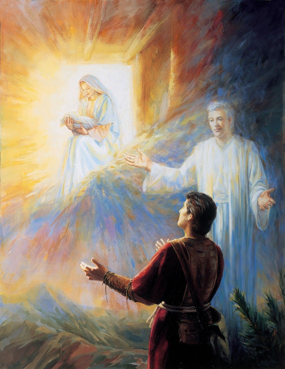 Nephi's Vision of the Virgin Mary, by Judith A. Mehr