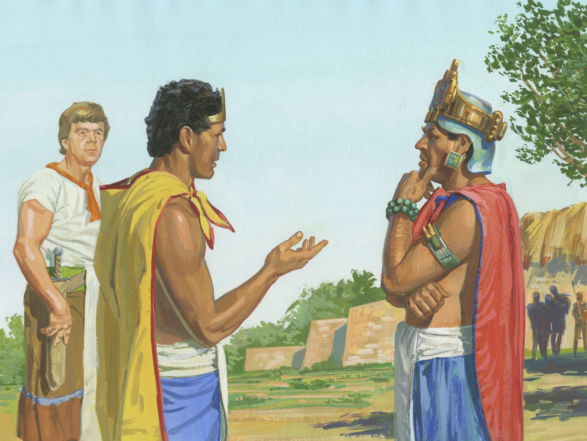 Ammon Meets King Lamoni’s Father