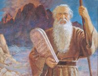 Moses and the Tablets