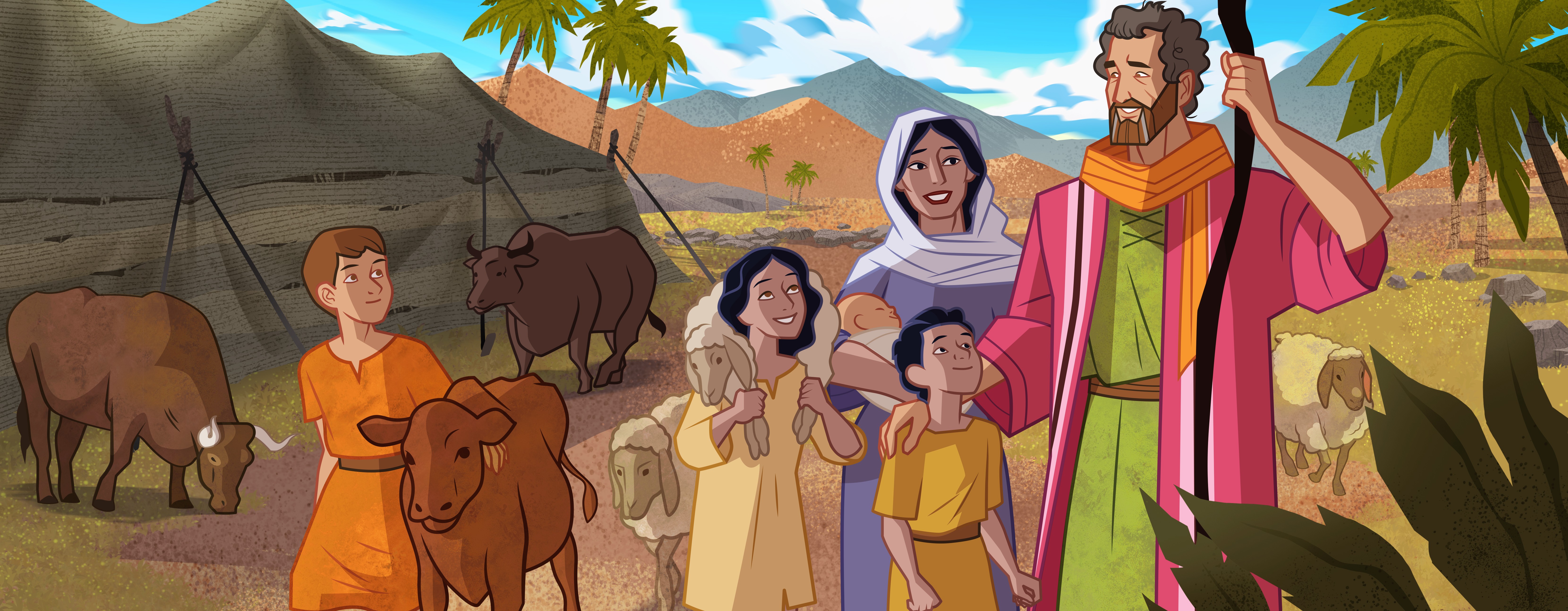 Moses and family