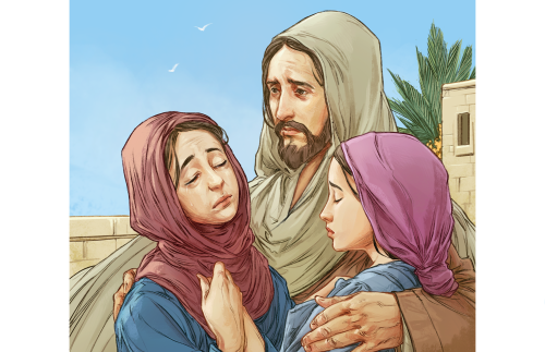 Jesus, Mary and Martha
