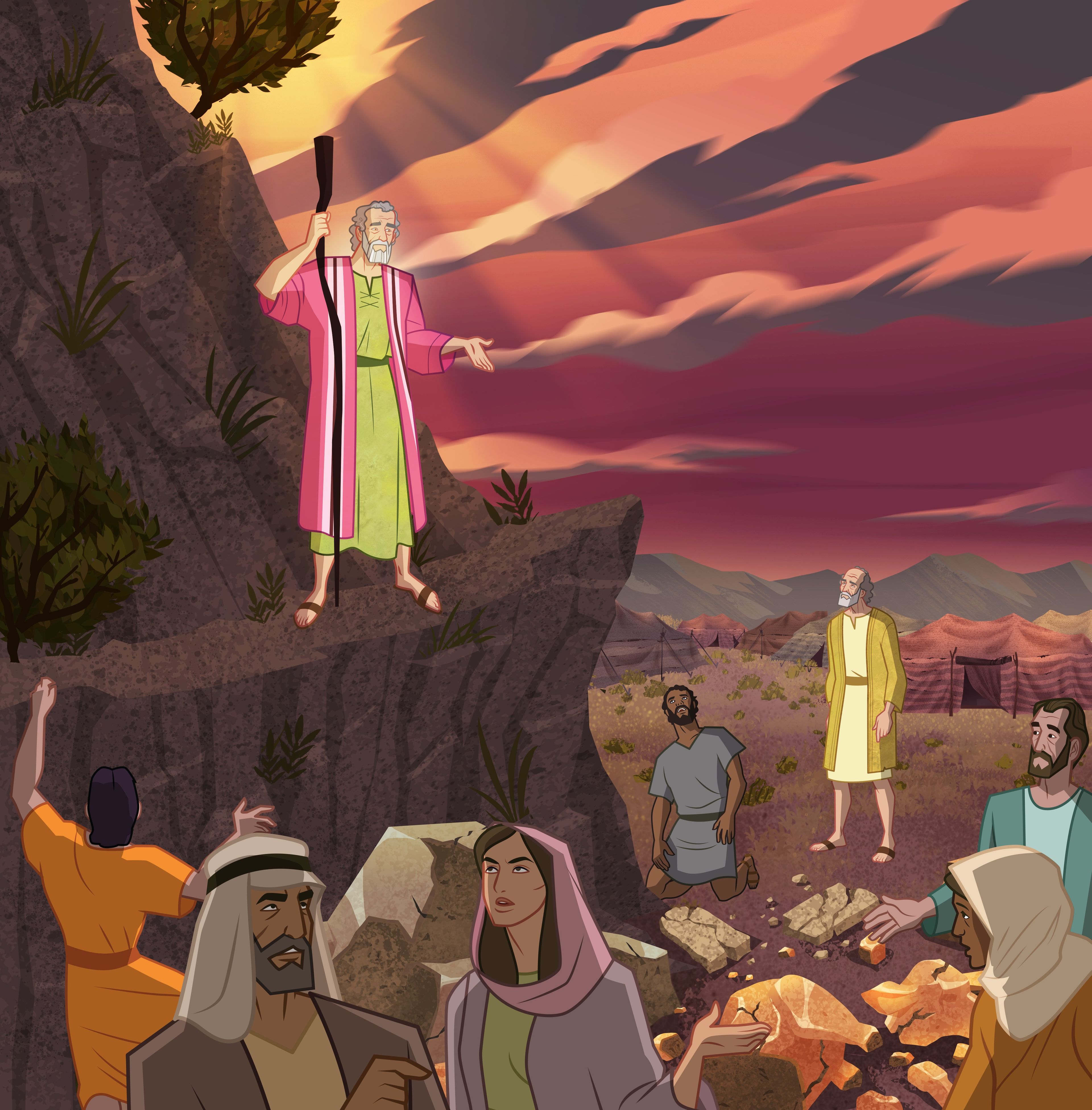 old-testament-stories-moses-on-mount-sinai