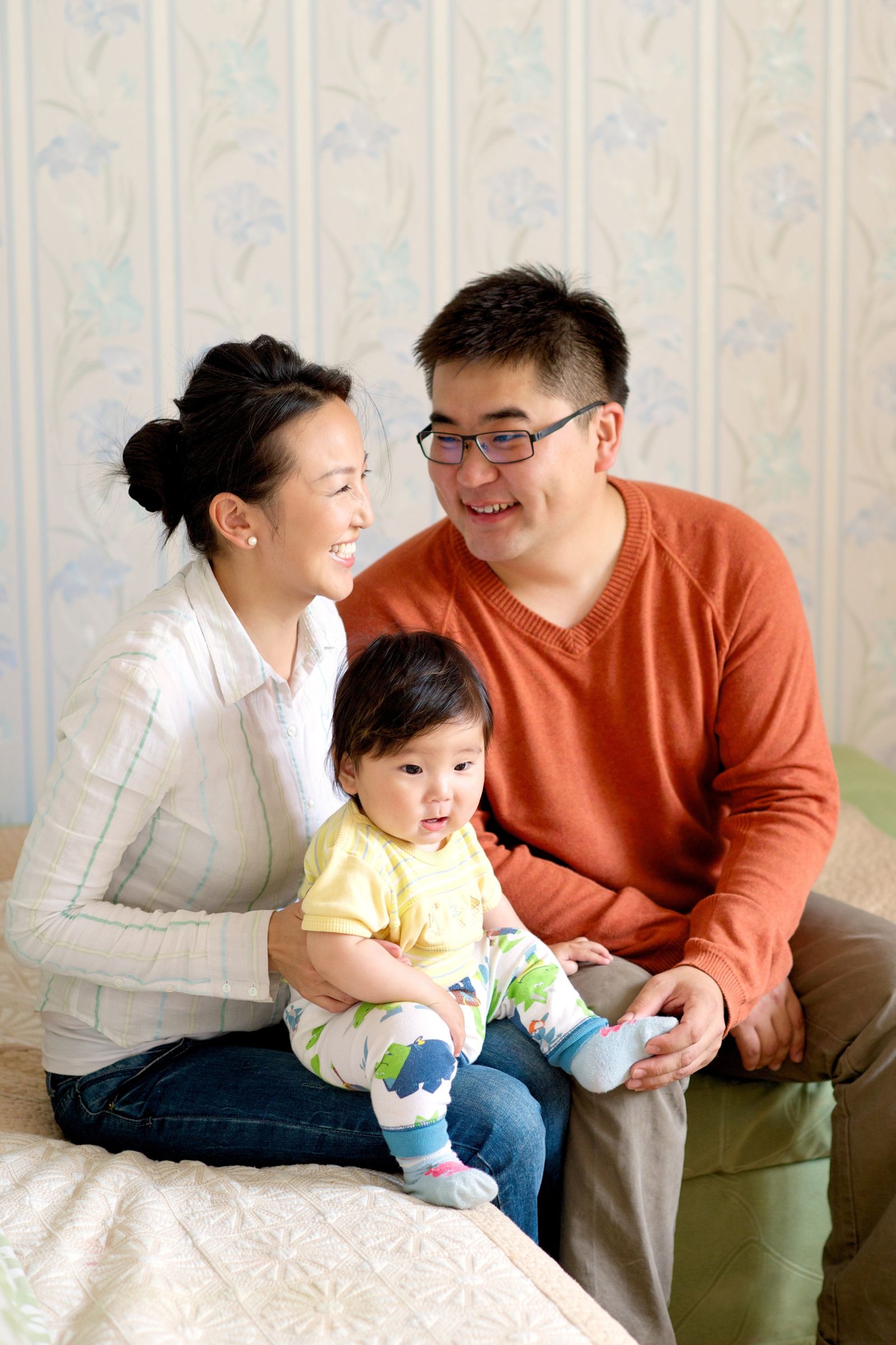 Family in Mongolia