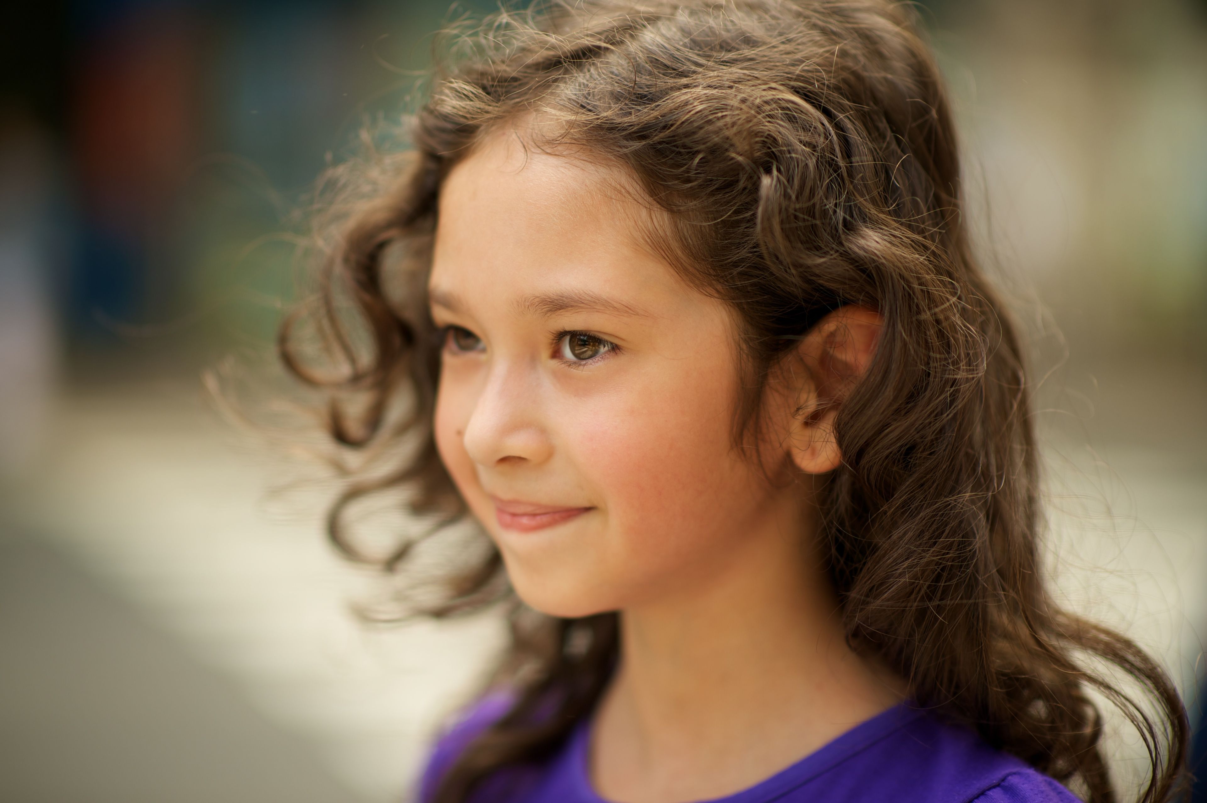 Girl From Argentina   Portrait Young Girl Argentina 