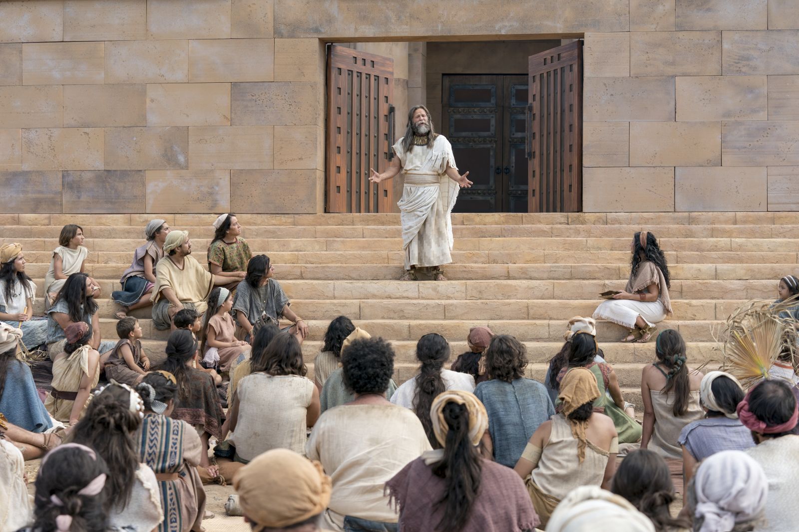 Jacob teaching the Nephites